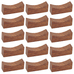 Wooden Chopsticks Rest Dinner Spoon Stand Knife Fork Holder&nbsp;DJEW-CP0001-42A