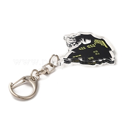 Halloween Acrylic Pendant Keychain&nbsp;KEYC-M020-01B
