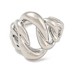 Brass Open Cuff Rings&nbsp;RJEW-B052-12P
