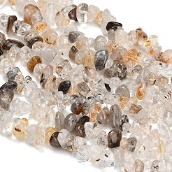 Natural Herkimer Diamond Beads Strands&nbsp;GG-CBAE051-A07-01