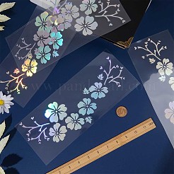 Laser PET Waterproof Car Stickers&nbsp;STIC-WH0004-09C