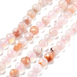 Natural Cherry Blossom Agate Beads Strands&nbsp;G-C179-A27-01
