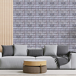 3D Brick Pattern PVC Self Adhesive Wall Stickers&nbsp;DIY-WH0308-550D