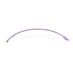 Baking Paint Stainless Steel Cable Wire Keychain&nbsp;AJEW-WH0413-15I