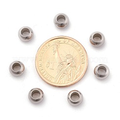 Tarnish Resistant 304 Stainless Steel Rondelle Beads&nbsp;STAS-I020-14