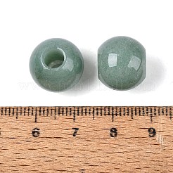 Natural Green Aventurine European Beads&nbsp;G-Q602-09B-05