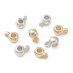 60Pcs 2 Styles CCB Plastic Tube Bails&nbsp;CCB-YW0001-31