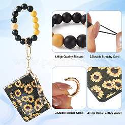 Silicone Beads Keychain&nbsp;KEYC-TAC00017