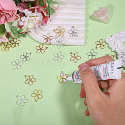 120Pcs 5 Colors Alloy Pendants&nbsp;FIND-FG0005-03