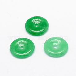 Natural Myanmar Jade/Burmese Jade Charms&nbsp;G-E407-02