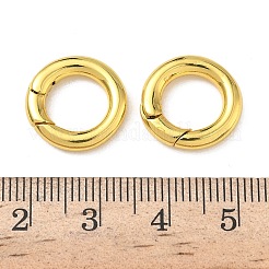 Brass Spring Gate Rings&nbsp;KK-H523-07B-G