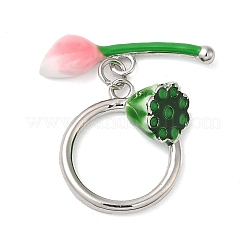 Brass Enamel Toggle Clasps&nbsp;LS-KK-C028-15P