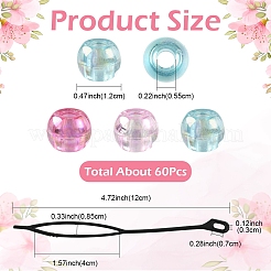 Acrylic Hair Braiding Twist Styling Tool Set&nbsp;DIY-FZC0002-01A