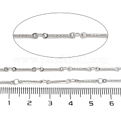 Non-Tarnish 304 Stainless Steel Bar Link Chain&nbsp;CHS-H026-03P