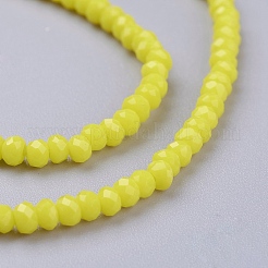 Imitation Jade Glass Beads Strands&nbsp;GLAA-R135-2mm-33