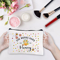 Teachers' Day Polycotton Canvas Storage Bags&nbsp;ABAG-WH0029-069