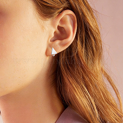 10Pcs 5 Styles 304 Stainless Steel & Brass  Cuff Earrings&nbsp;EJEW-HS0001-44A