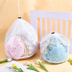 2Pcs 2 Styles Polyester Laundry Drawstring Bags&nbsp;ABAG-CP0001-20