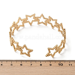 304 Stainless Steel Cuff Bangles for Women&nbsp;BJEW-U045-03G