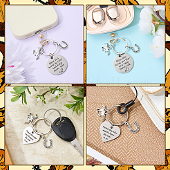 6Pcs Alloy Keychains&nbsp;KEYC-SW00044
