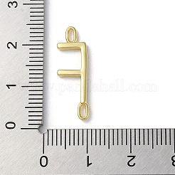 Rack Plating Brass Connector Charms&nbsp;KK-P245-07G-F