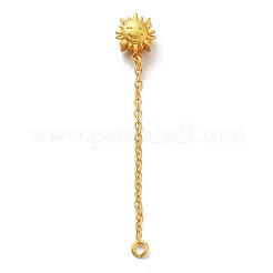 Brass Cable Chain Extender&nbsp;LS-KK-Q774-01G-01