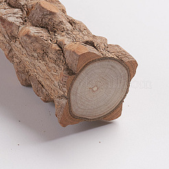 Wood Perch Bird Platform&nbsp;LS-AJEW-WH0113-61A