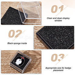 Plastic Badge Storage Box&nbsp;CON-WH0086-121C