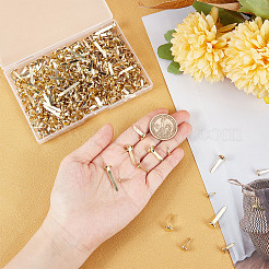 350Pcs 7 Styles Iron Brads&nbsp;IFIN-GF0001-29G