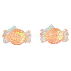 Transparent Epoxy Resin Cabochons&nbsp;CRES-N034-43B