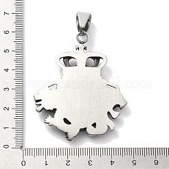 304 Stainless Steel Big Pendants&nbsp;STAS-Z098-02AS