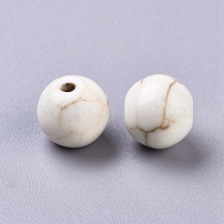 Synthetic Magnesite Beads&nbsp;TURQ-10D-11