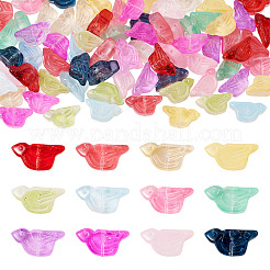 72Pcs 12 Colors Transparent Glass Beads&nbsp;DGLA-TA0001-53