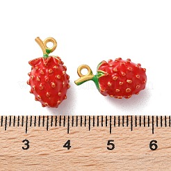 Alloy Enamel Pendants&nbsp;FIND-O003-12F-MG
