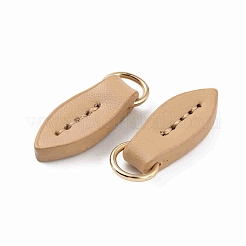 Leather Zipper Pull Tabs&nbsp;DIY-WH0374-82I