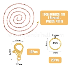DIY Chain Bracelet Necklace Making Kit&nbsp;DIY-FH0006-16