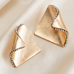 Alloy & Crystal Rhinestone Stud Earrings&nbsp;WGE0C74-01