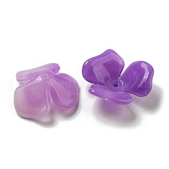 Two-tone Opaque Acrylic Bead Caps&nbsp;OACR-G034-03F