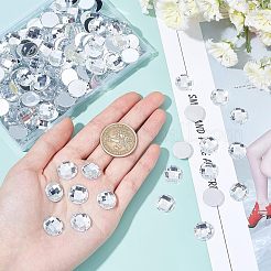 200Pcs Acrylic Rhinestone Cabochons&nbsp;GACR-FG0001-10