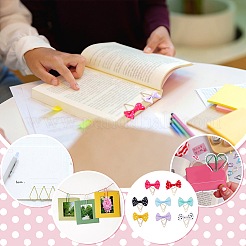 16Pcs 8 Style Stainless Steel Paper Clips&nbsp;AJEW-PH01652