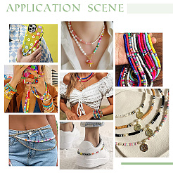 DIY Letter Beads Jewelry Making Finding Kit&nbsp;DIY-PH0010-57