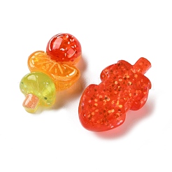 Transparent Resin Cabochons&nbsp;CRES-L050-04