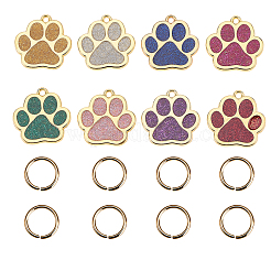 Alloy Enamel Pendants&nbsp;PALLOY-CJ0001-66-RS