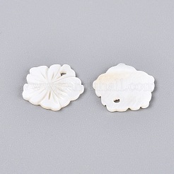 Natural Freshwater Shell Carved Pendants&nbsp;SHEL-Q028-08