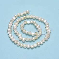 Natural Cultured Freshwater Pearl Beads Strands&nbsp;PEAR-A005-07E