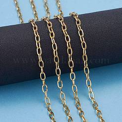 Ion Plating(IP) 304 Stainless Steel Cable Chains&nbsp;CHS-H007-32G