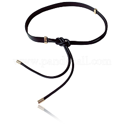 Imitation Leather Wrap Chain Belts&nbsp;AJEW-WH20020-267A