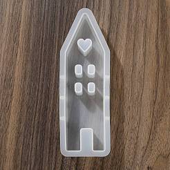 House Shape DIY Display Decoration Silicone Molds&nbsp;LS-DIY-K073-08B