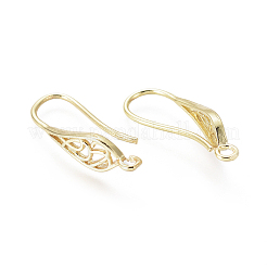 Brass Earring Hooks&nbsp;X-KK-G374-11G