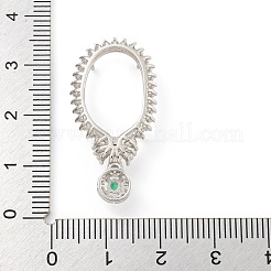 925 Sterling Silver Pendant Cabochon Settings&nbsp;STER-B005-23P